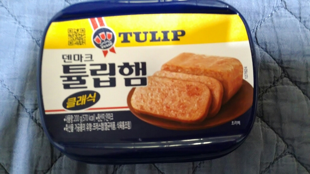 농심 덴마크 튤립햄 클래식 10개 스팸 리챔 햇반