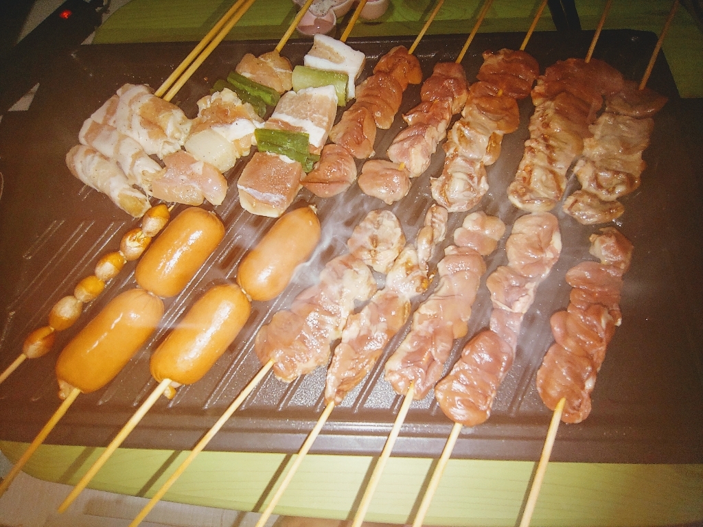 고기와 우리는 하나다 닭염통꼬치 10꼬치 리뷰후기