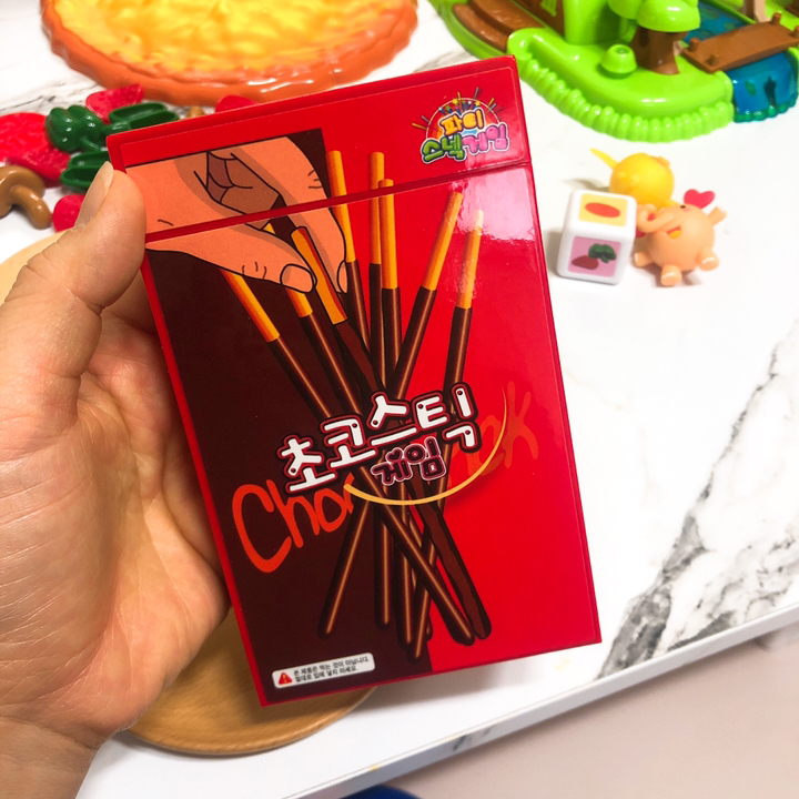 초코스틱 복불복 게임