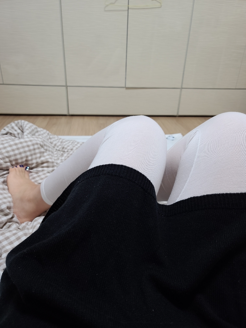 임산부 레이온 복대 기본 10부 쫄바지