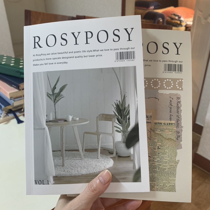 빅드림 ROSY OSY 다이어리 스티커북 데코스티커 vo1 vo2