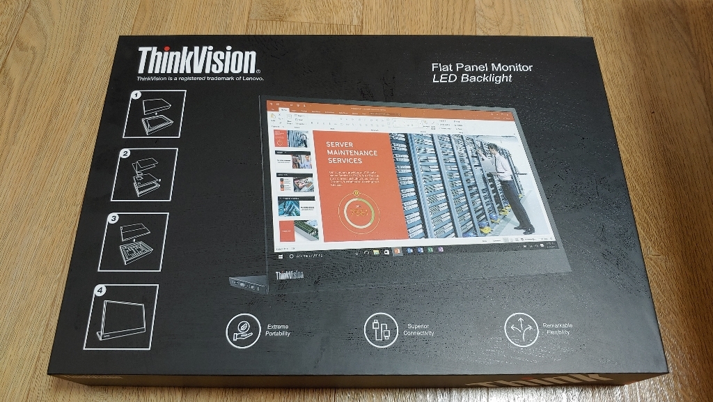레노버 35 FHD Thinkvision M14 모니터 리뷰후기