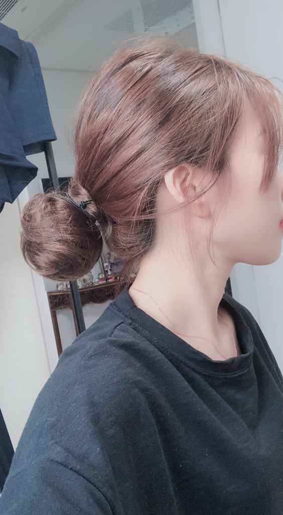 가발매니아 올림머리 당고머리 가발 미니 리뷰후기