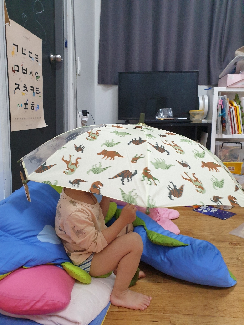 헤즈 쥬라기월드 아동우산