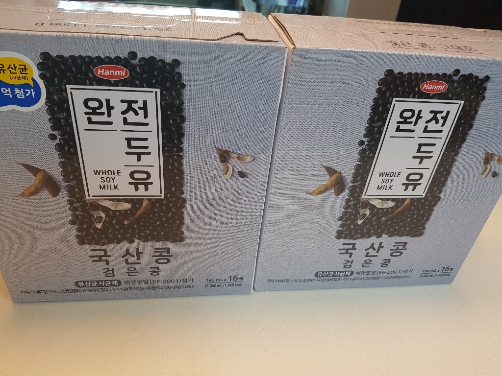 한미두유 완전두유 국산콩 검은콩 리뷰 후기