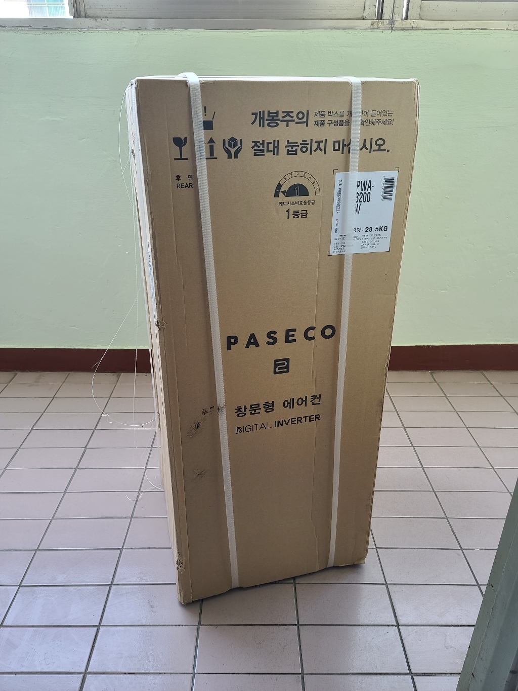 파세코 인버터 창문형 에어컨 2 WA-3200W 자가설치 리뷰 후기