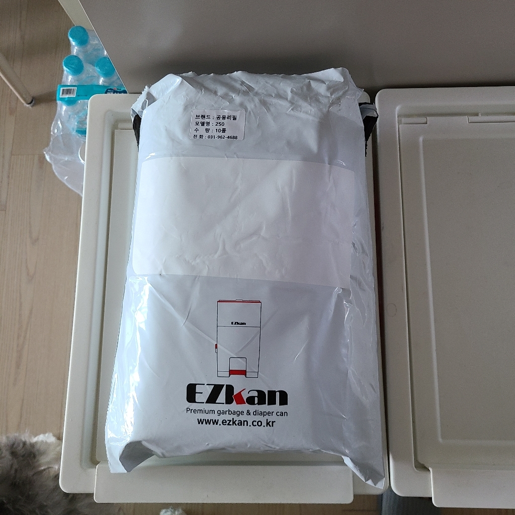 Ezkan 공용리필 250 매직리필 환 기저귀휴지통리필 리뷰후기