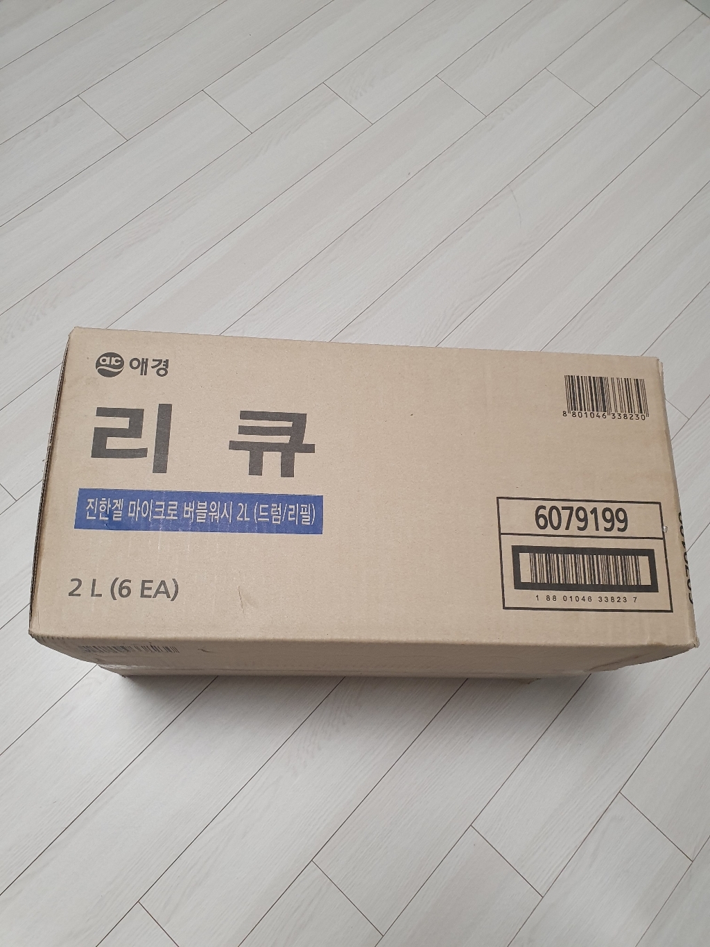리큐 진한겔 마이크로 버블워시 액상세제 드럼용 리필 리뷰후기