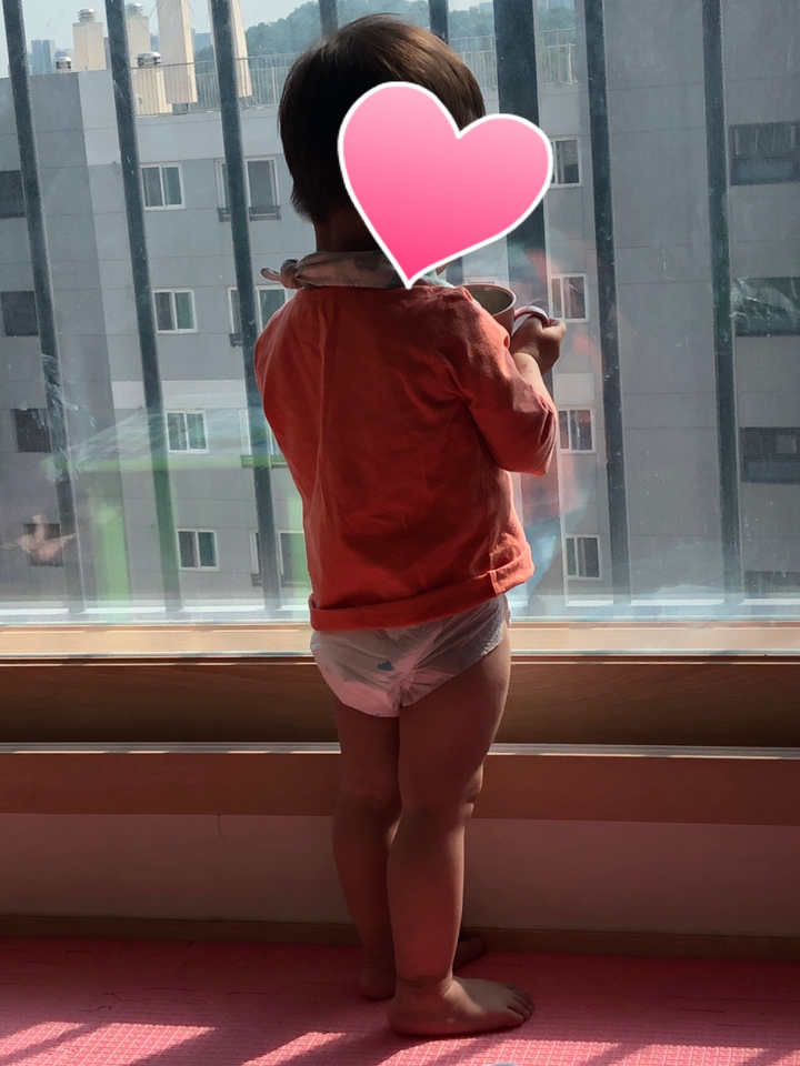 슈퍼대디 울트라씬 밴드형기저귀 남녀공용 대형 4단계 리뷰후기