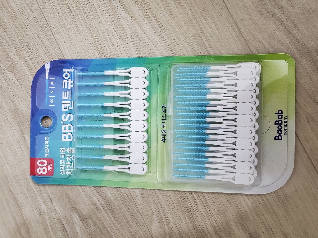 덴트큐어 실리콘 치간칫솔