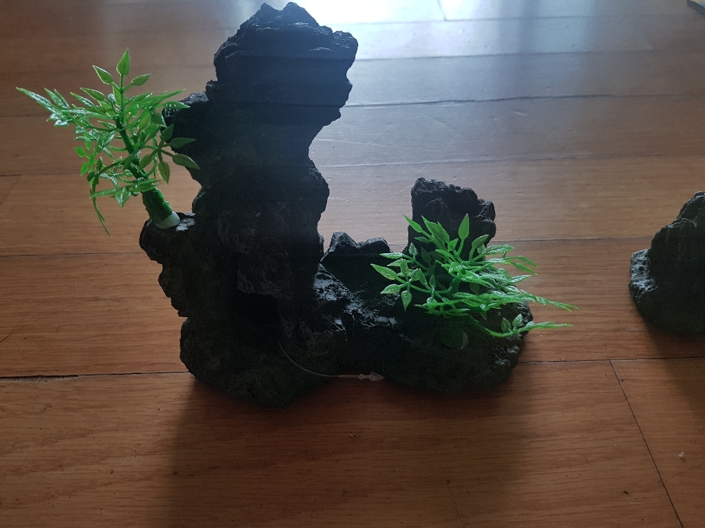 초록끈 바위산 장식 SH5071
