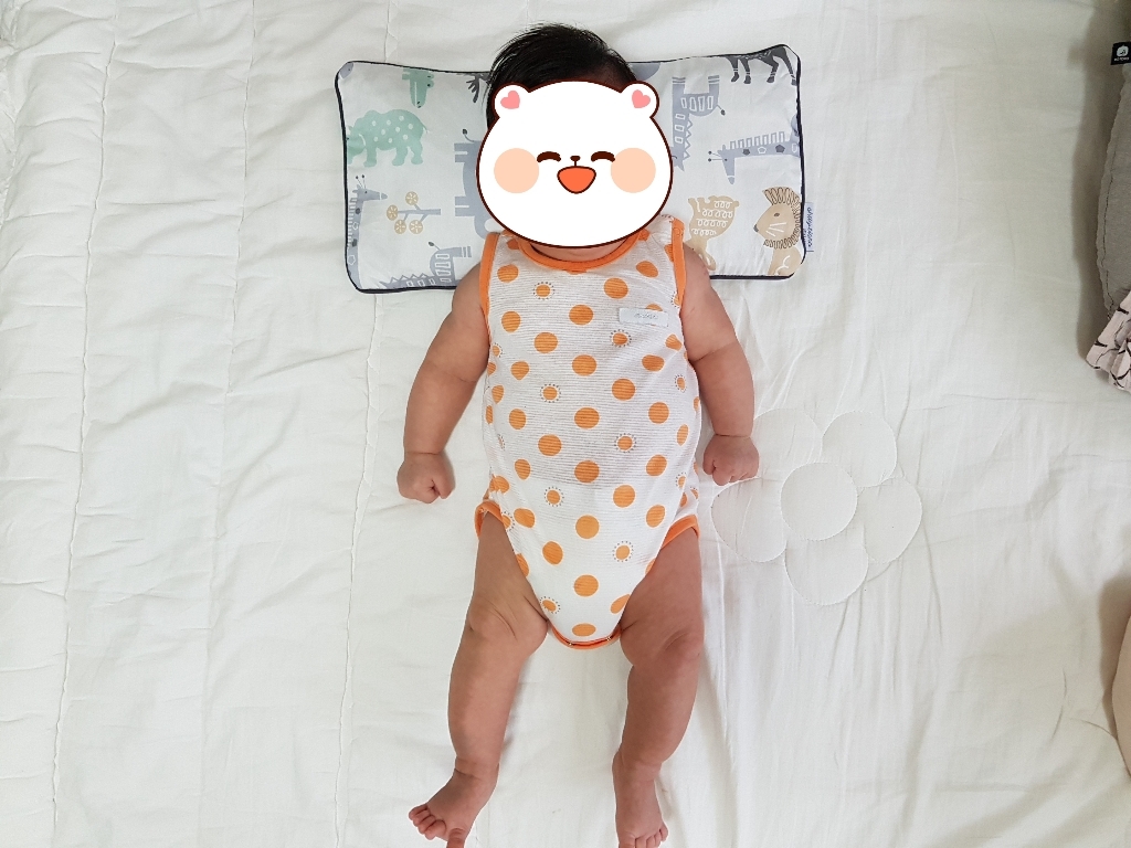 아띠블랑 신생아용 메밀 편백 태열베개