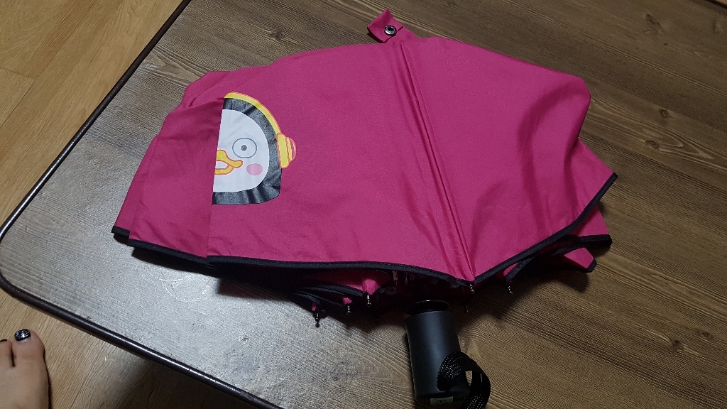 펭수 자이언트 3단 완전자동우산