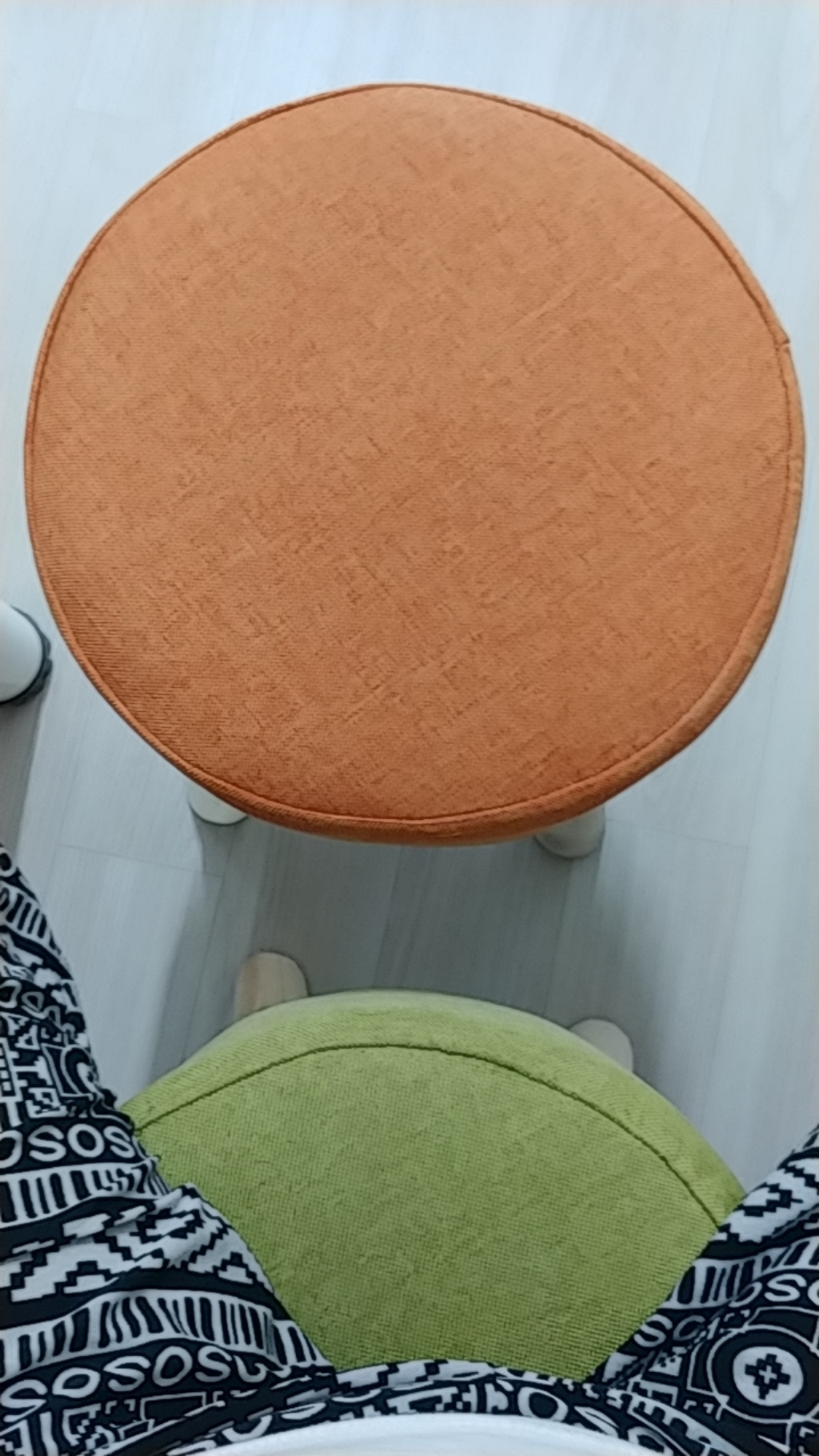 오에이데스크 모던원형 원목스툴 OD116 리뷰후기