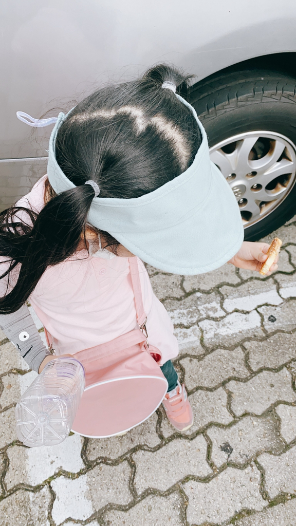 우주아이 아동용 스포티 돌돌이 썬캡모자