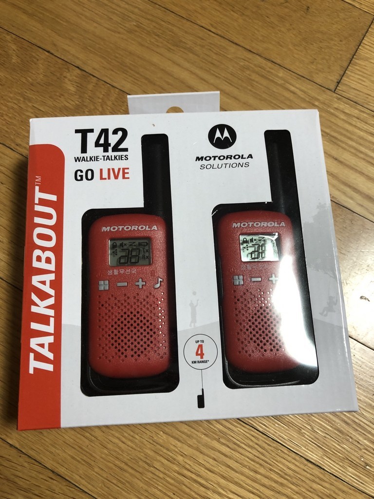 모토로라 생활 무전기 T42KR