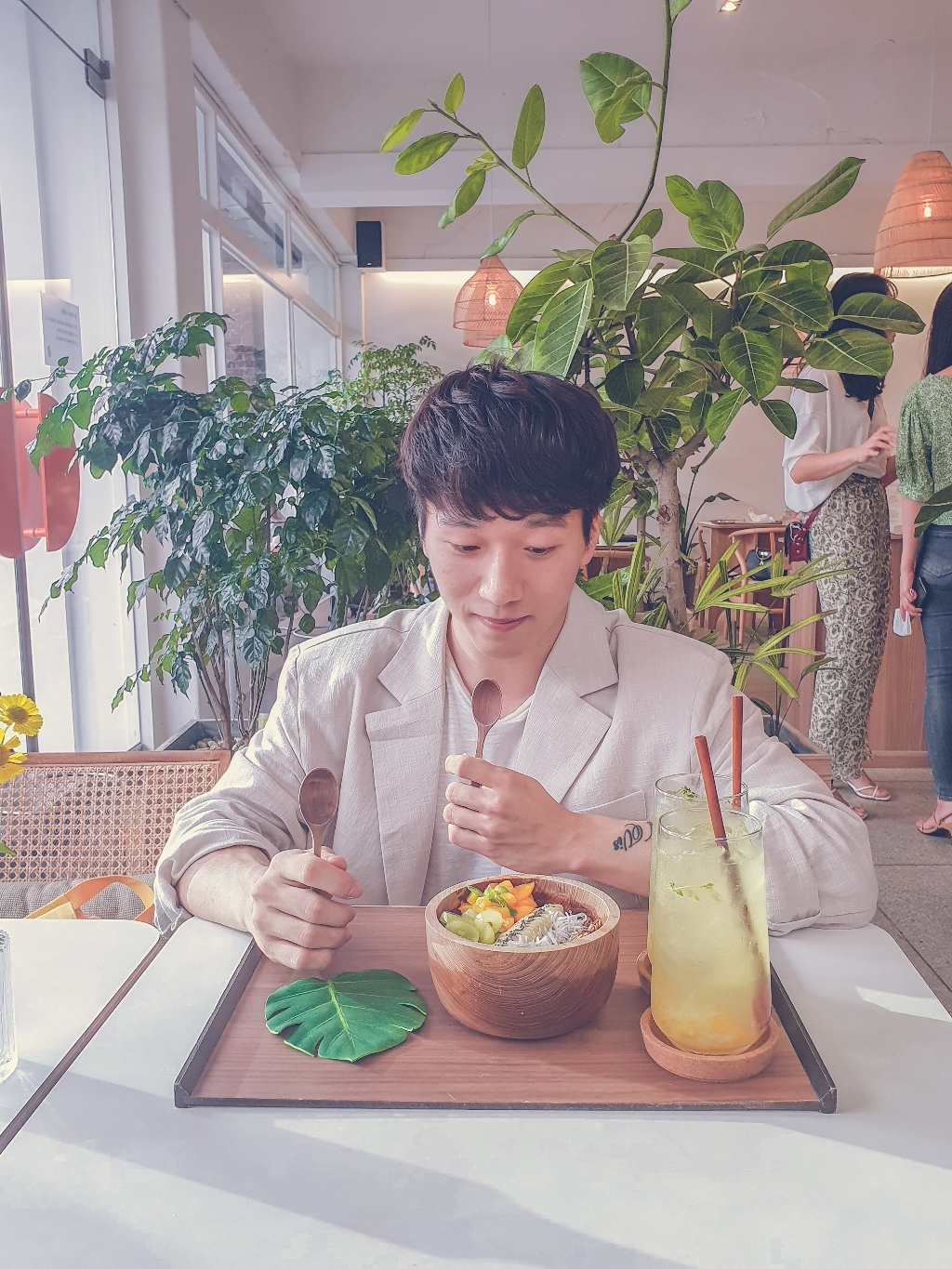 빅사이즈클럽 남성용 REB 린넨 싱글 마이 리뷰후기