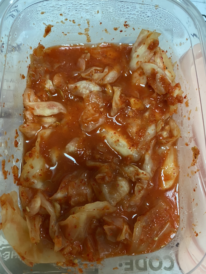 초록들 양배추김치 국산 양배추