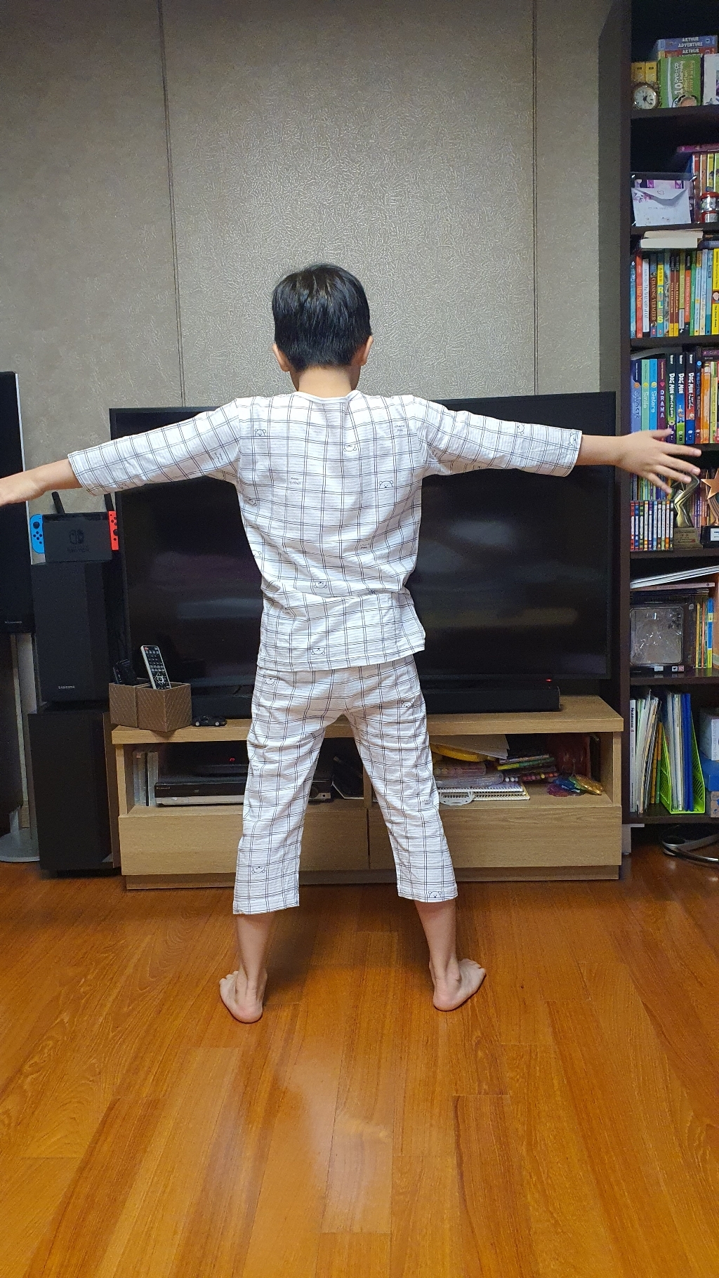 캐릭모아키즈 쟈가드 유아 아동 주니어 내의 내복 실내복 7부-곰곰이 리뷰후기