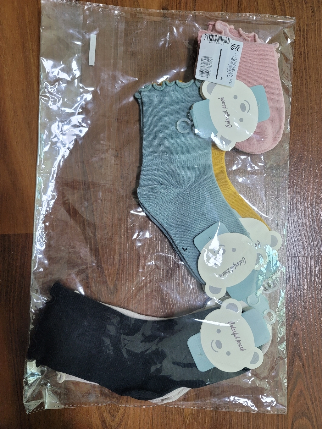 드레스하우스 여아용 리로 양말 5켤레