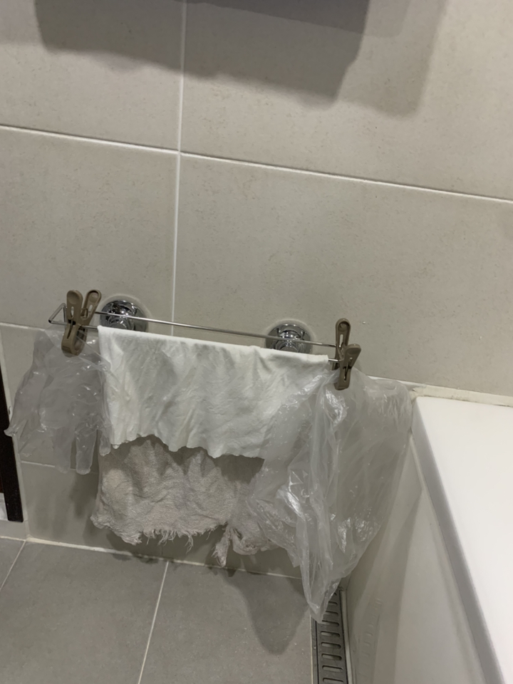스파이더락 와이어 뉴 수건걸이 2단