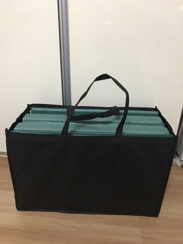 큐브 3단 캠핑매트