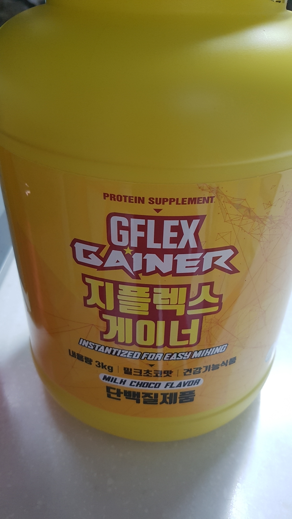 지웨이 지플렉스 게이너 밀크초코맛 탄수화물 단백질 보충제