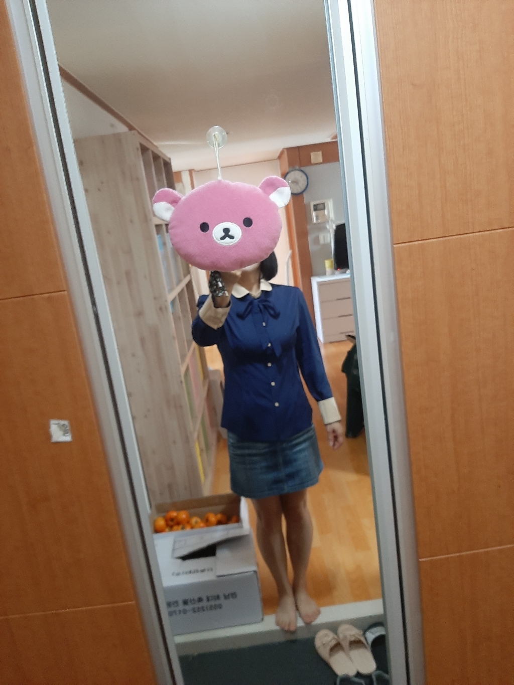 잭앤아일라 여성용 더로마 소매 포인트 셔츠 리뷰후기