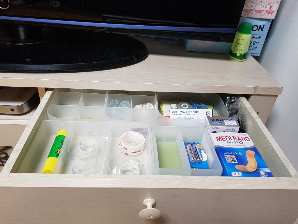 다용도 화장대 화장품 수납정리함 서랍 욕실 정리 소품정리함