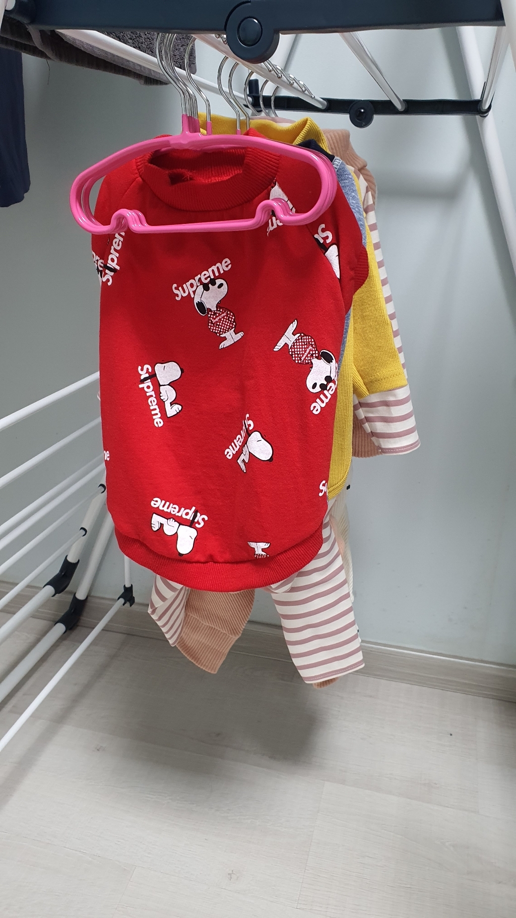토모 강아지 옷걸이행거 리뷰후기