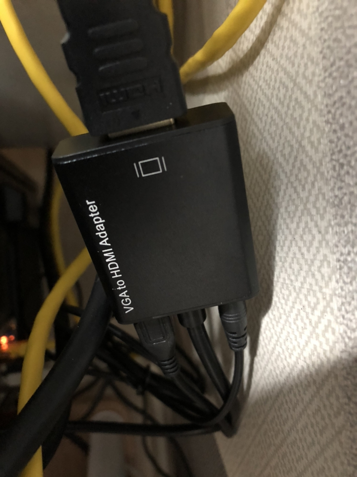 넥스트 VGA to HDMI 변환 컨버터 리뷰후기