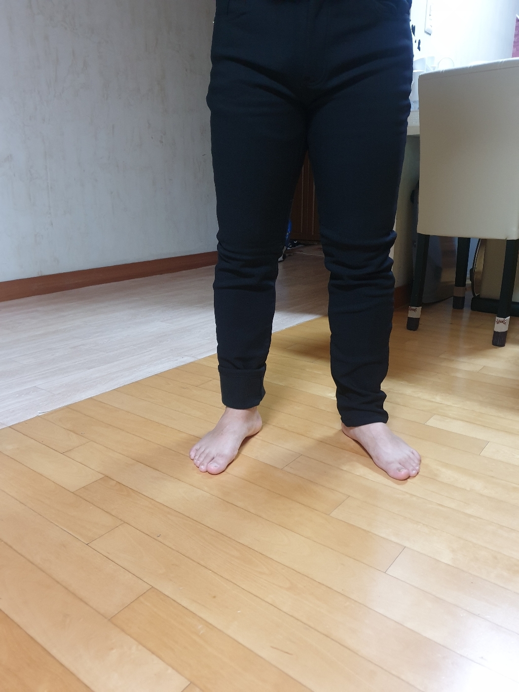 업클라스 기모 본딩 포멀 청바지 c051