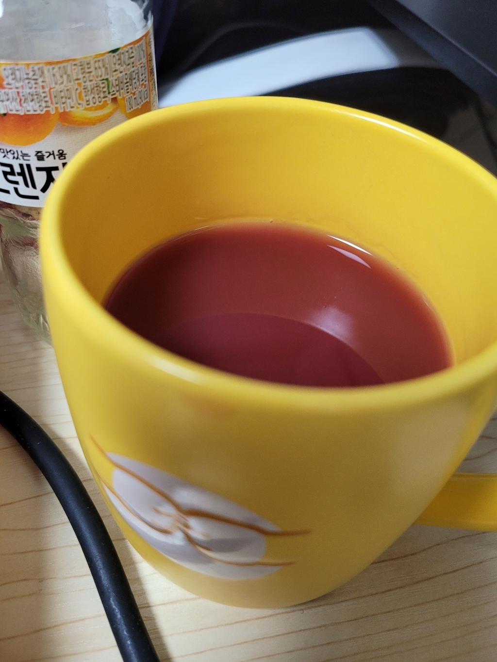 자연은 오렌지 주스