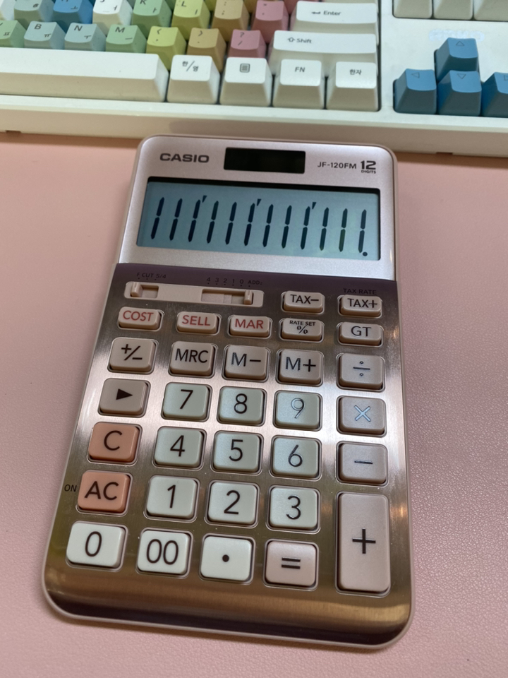 카시오 일반 계산기 JF-120F
