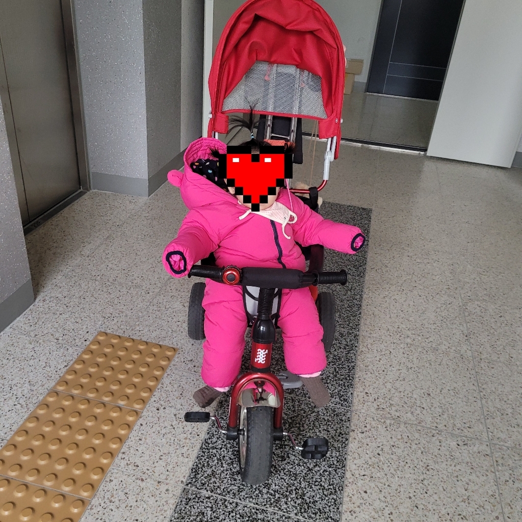 에이봉 유아 방한 우주복