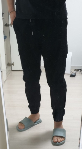 [이브컴퍼니] 쿨 면 스판 밴딩 카고 조거팬츠 M-3XL (760)