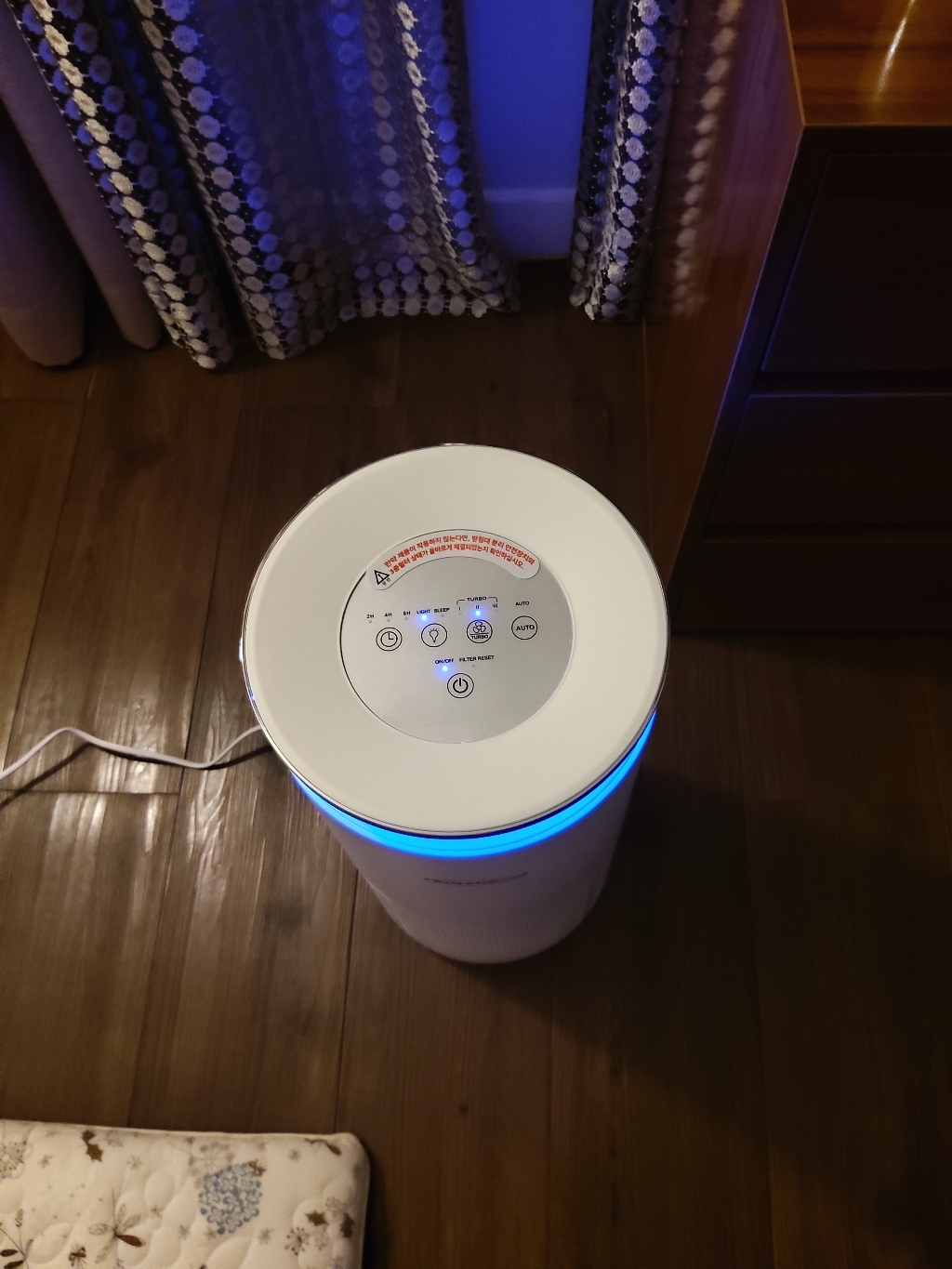 솔러스에어 거실용 3중필터 공기청정기 AIR201AW 30²