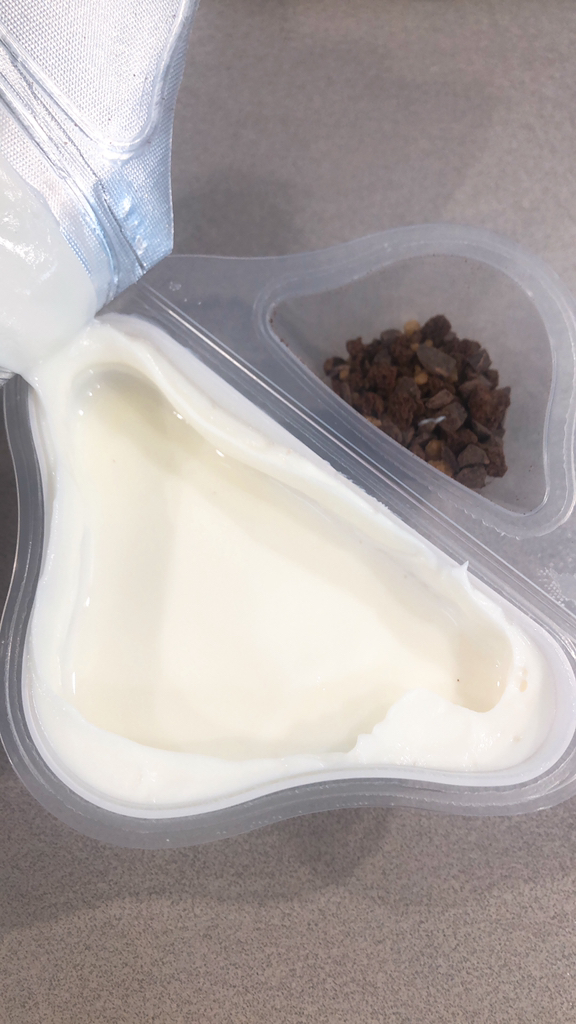 요플레 토핑 다크초코