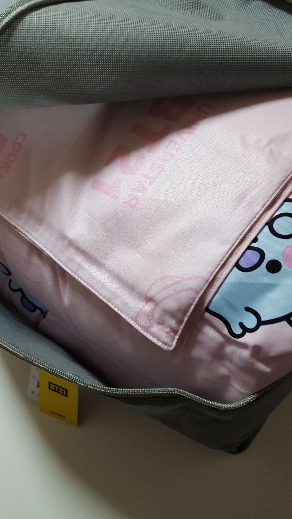 BT21 UNIVERSTAR 리틀 스타 차렵이불 베개커버
