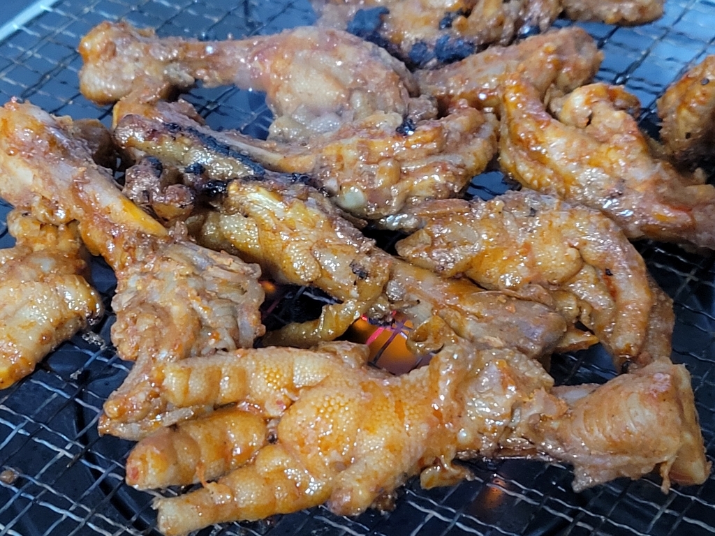 집에서먹자 국내산 통뼈닭발 1-2인분닭발 매콤 양념 뼈닭발 리뷰후기