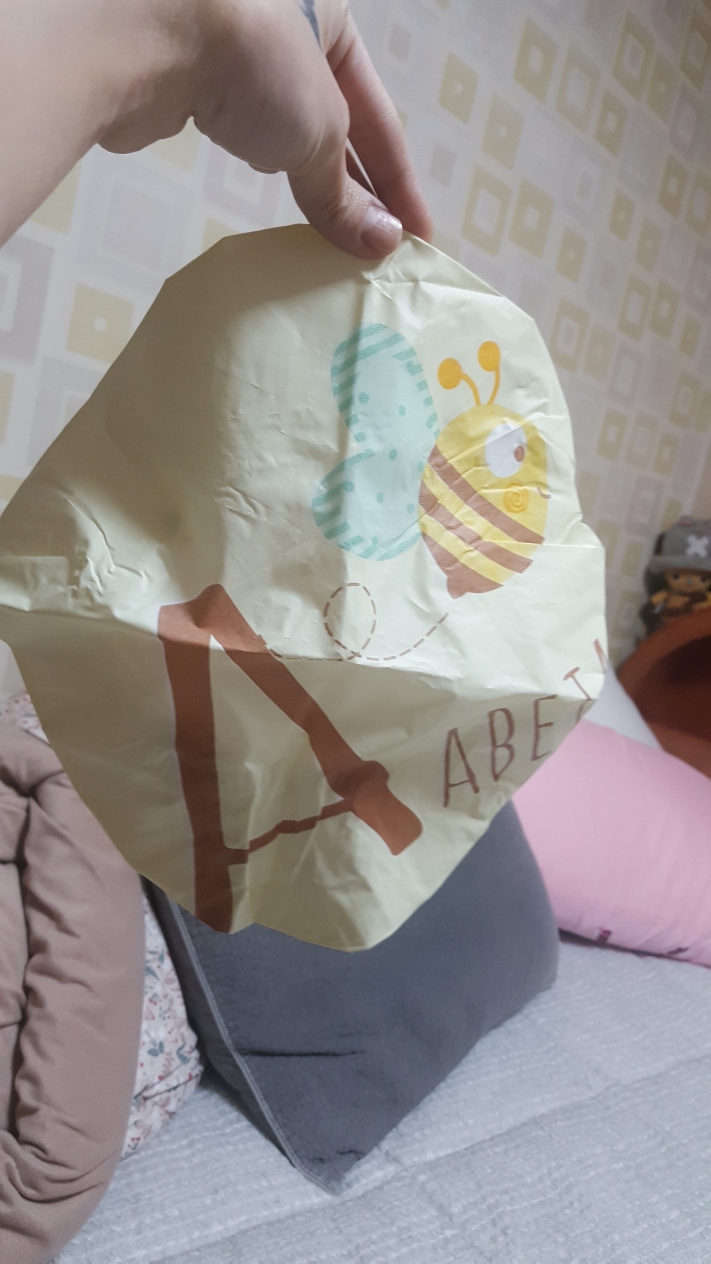 살림일기 캐릭터 방수 샤워캡 헤어캡