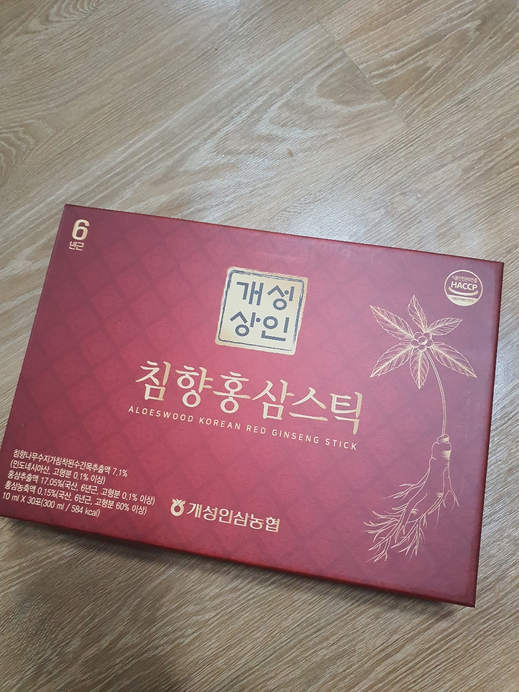 개성상인 침향 홍삼 스틱