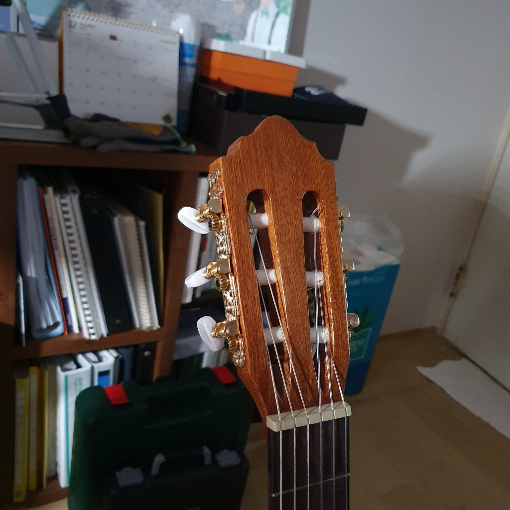 헤드머신 클래식용[좌1우1 1조] 클래식기타 줄감개 기타소품 부품 줄감게 클래식용