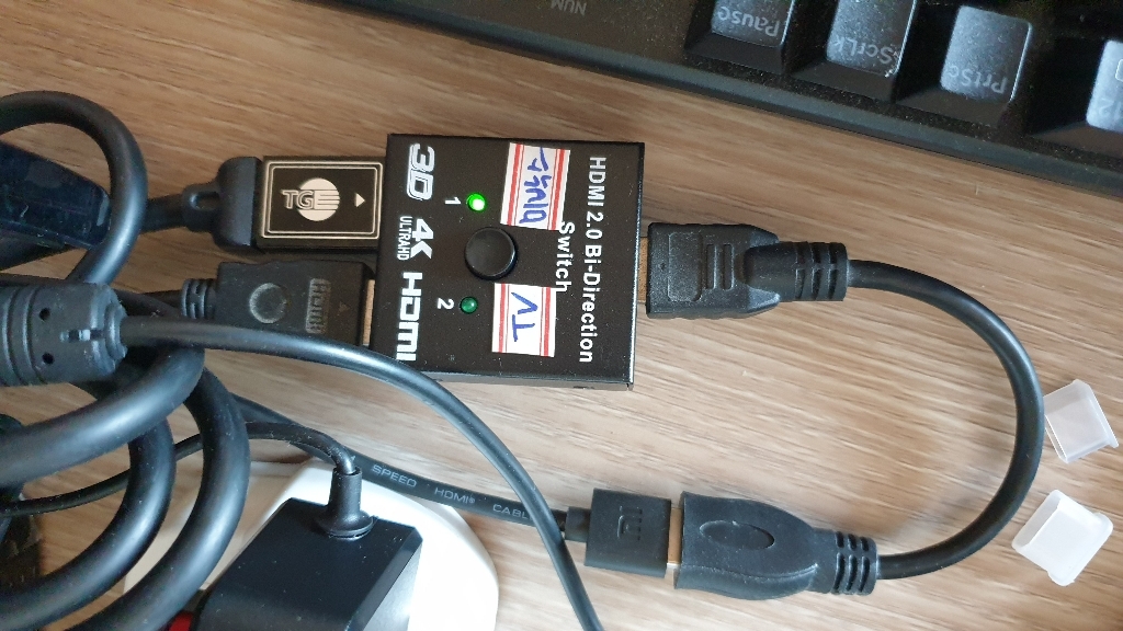 유커머스 4K 양방향 HDMI 2대1 선택기 리뷰후기