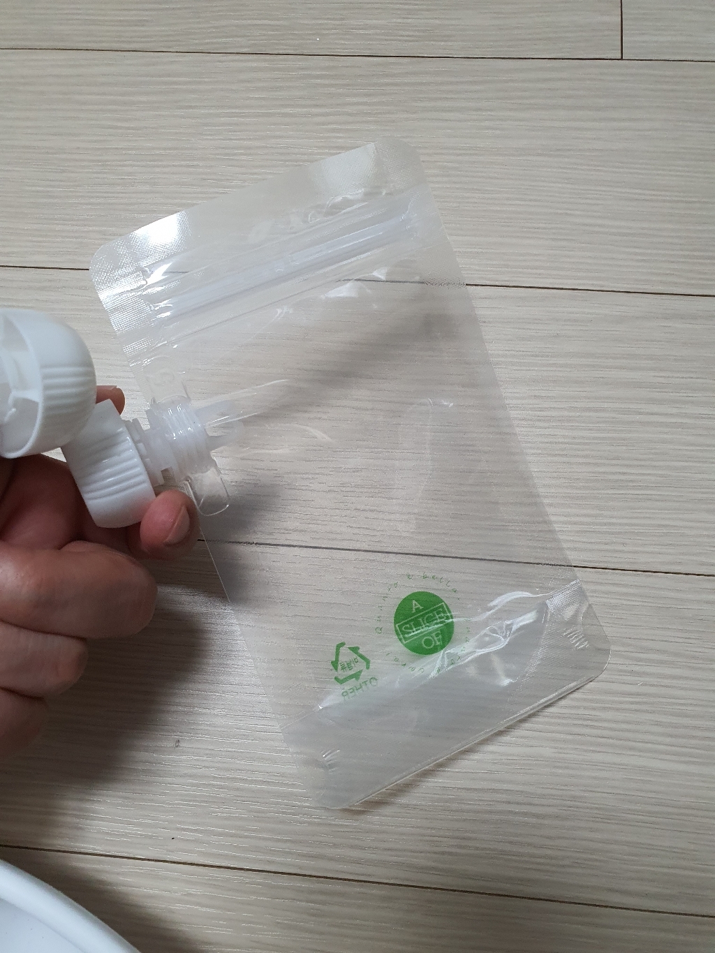 ASO 지퍼형 스파우트파우치 음료 50매묶음 리뷰후기