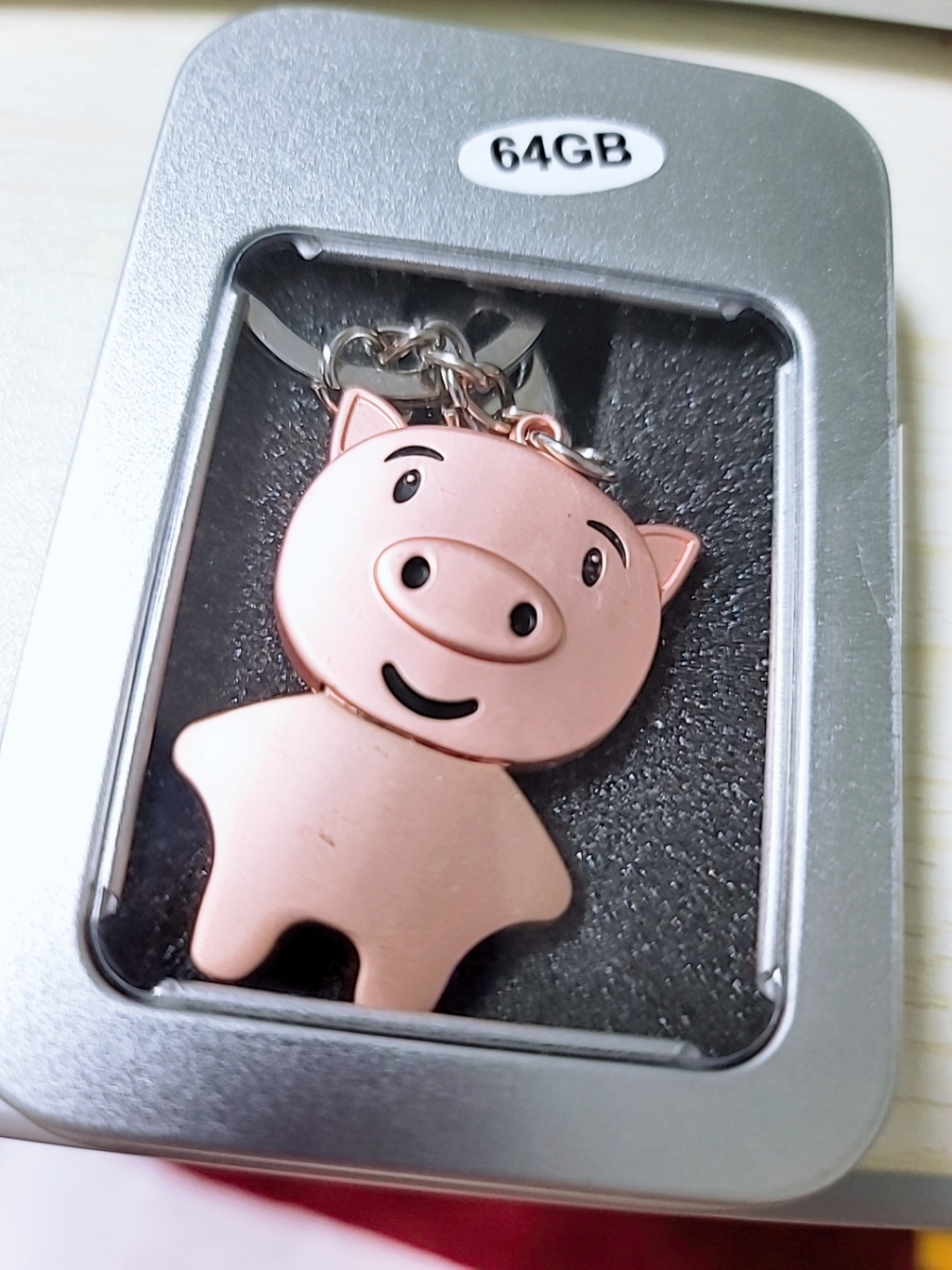 칼론 꿀꿀메탈 복돼지 캐릭터 USB메모리 리뷰후기
