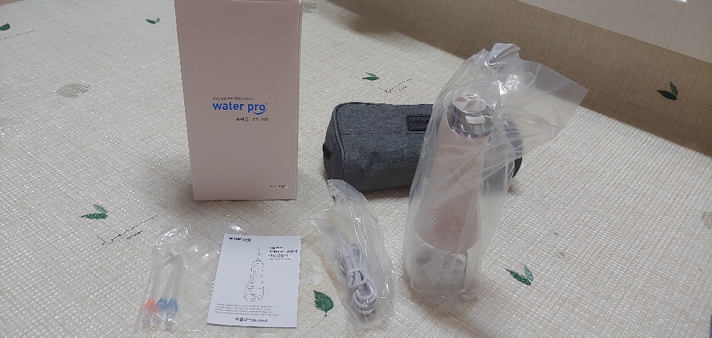 워터프로 C-100 휴대용 구강세정기 고급파우치팁케이스 사은품증정 당일로켓배송