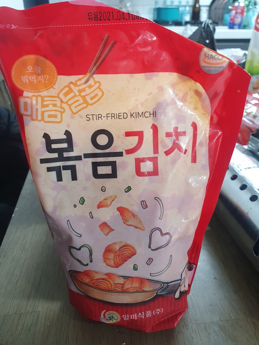 일미식품 미니 볶음김치 리뷰 후기