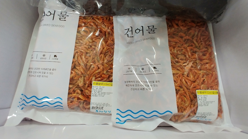 동해청정 수염새우 홍새우 육수내기 리뷰후기