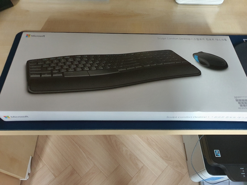 마이크로소프트 Scut Cofort Deskto 무선키보드 마우스 리뷰후기